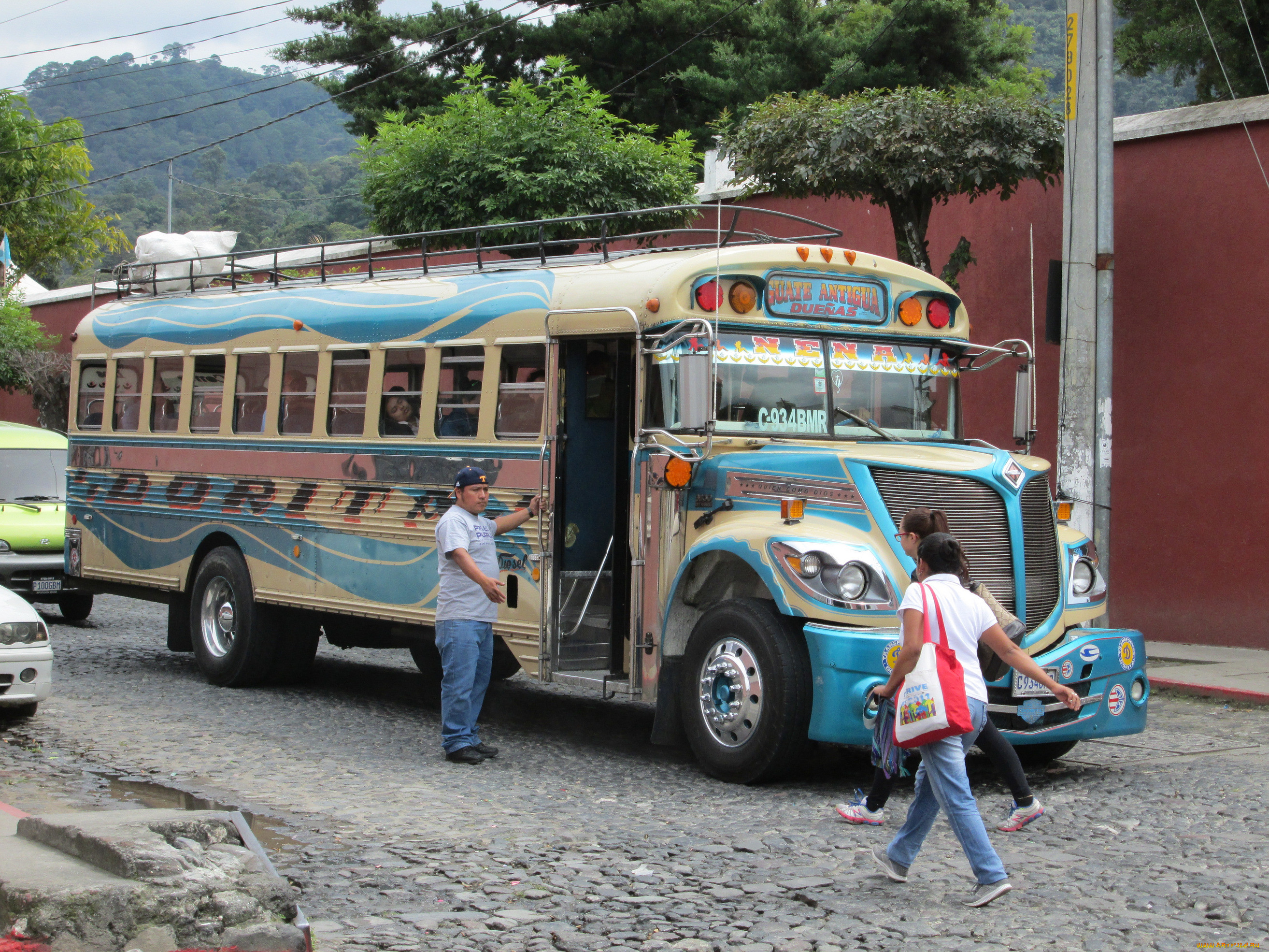 , , guatemalan, bus, by, stephen, rees, , , 